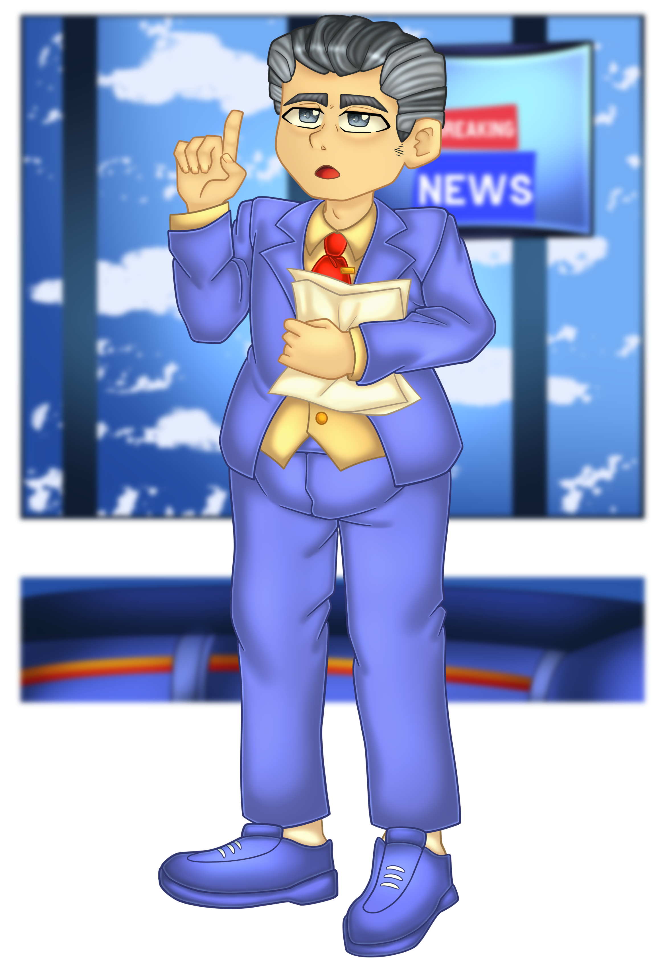 Newscaster