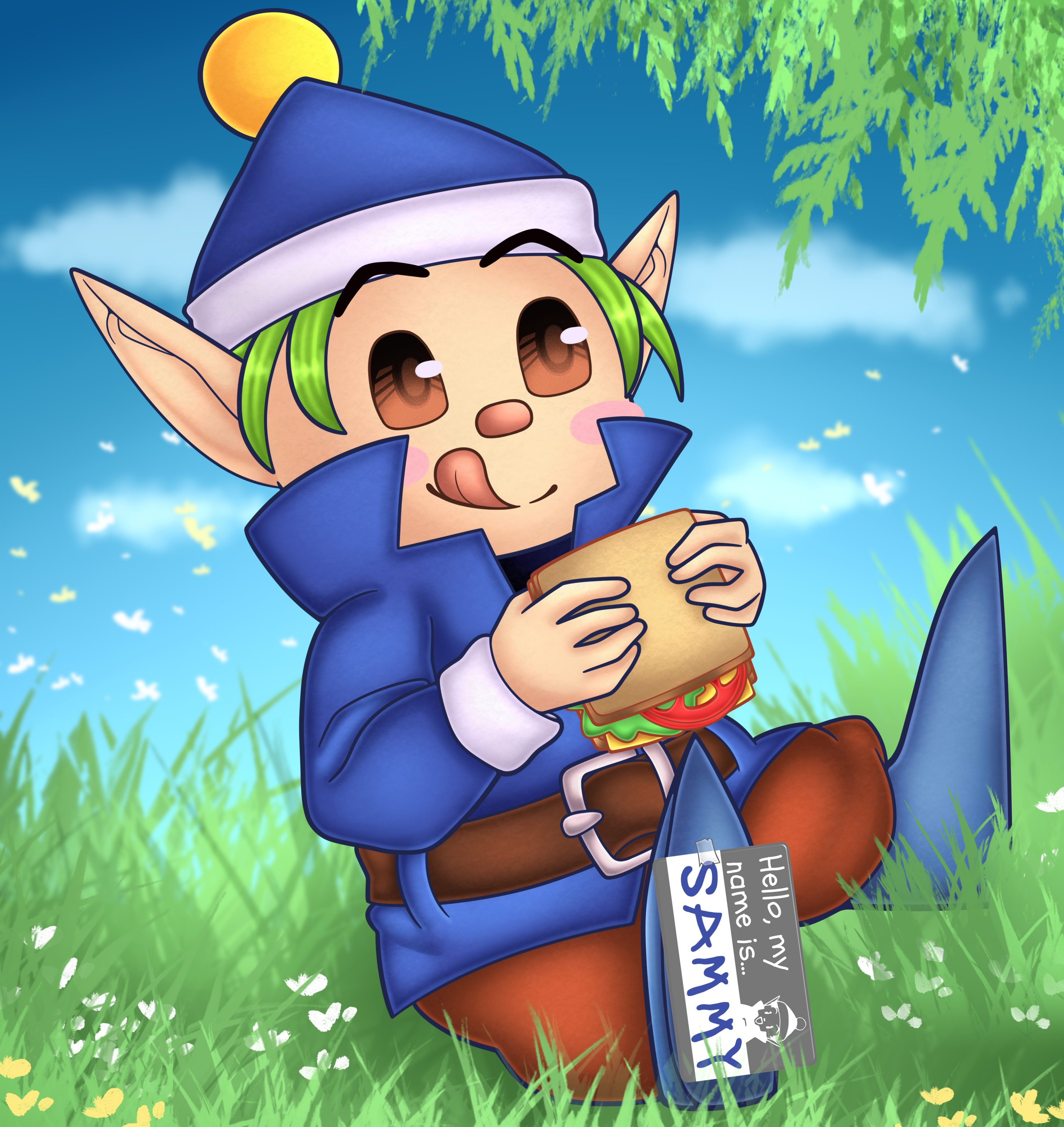 Sammy Indigo Sprite