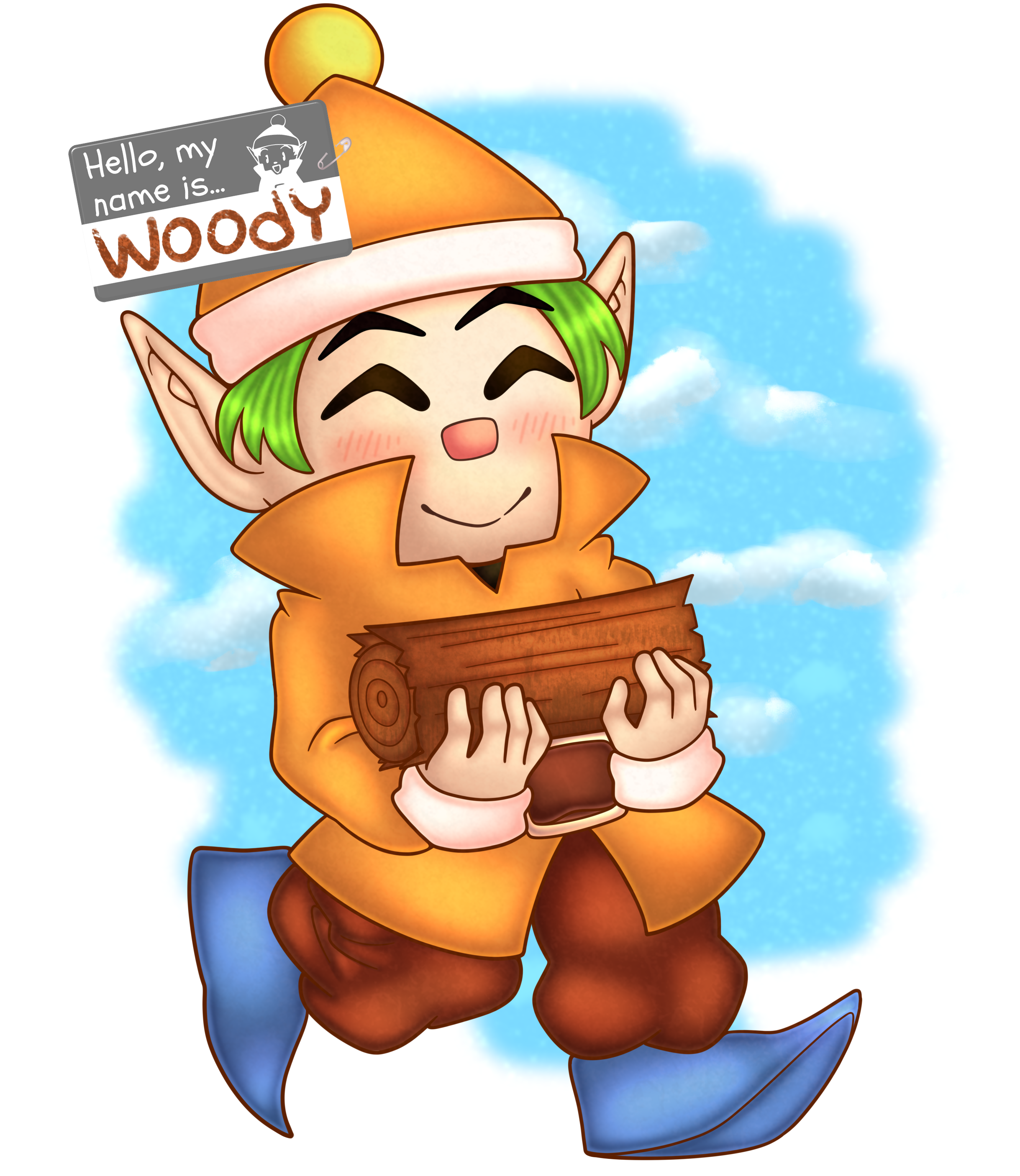 Woody Orange Sprite